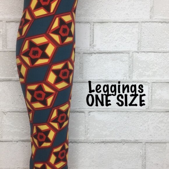 LuLaRoe Pants - LuLaRoe One Size Leggings NWT